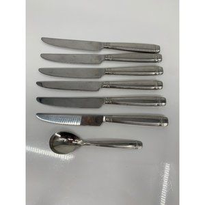 Reed and Barton Stainless 18/8 Handle ChinaLot of 7 Pieces Durnham